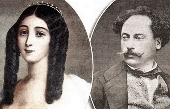 Мари Дюплесси и Алесандр Дюма-сын.