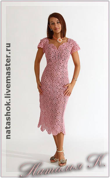 Вязаное платье Вязаное платье