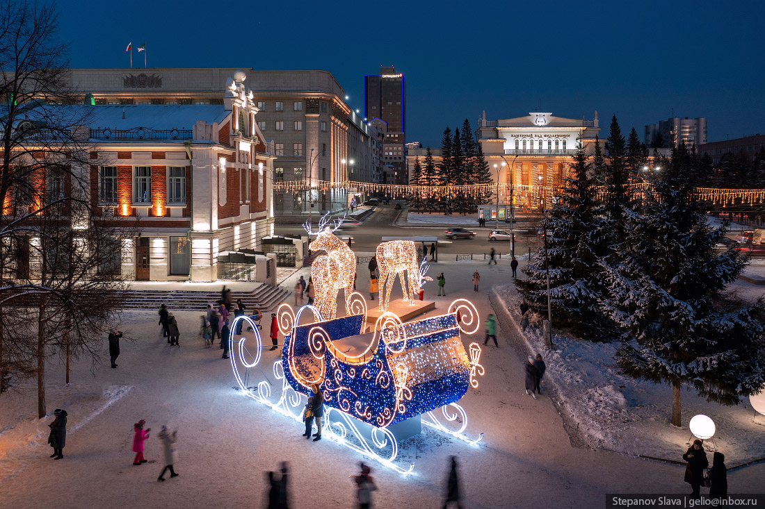 Новый год в новосибирске