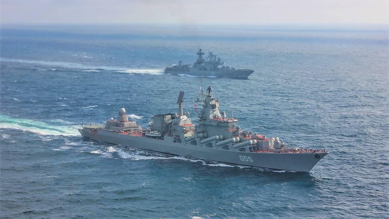 Корабли Северного флота РФ отработали поиск «вражеской» подлодки в Норвежском море