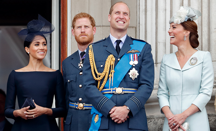 Кейт Миддлтон и принц Уильям поздравили Меган Маркл и принца Гарри с рождением дочери Монархи,Британские монархи