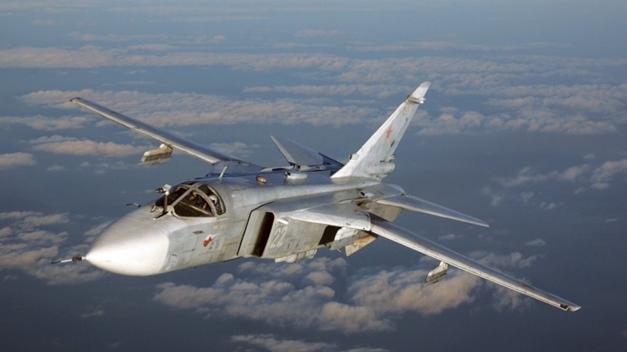 Экипажи Су-24 помогли Северному флоту отразить нападение «противника» в ходе учений