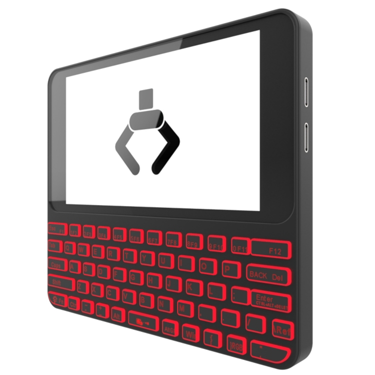 Мини-компьютер Pocket P.C. с клавиатурой построен на основе Linux Pocket, Команда, связи, возможность, обеспечит, которых, TypeC, порта, четыре, также, Bluetooth, беспроводной, гаджетов, адаптеры, microSD, ГбайтПредусмотрен, флешнакопителя, вместимость, Гбайт, памяти