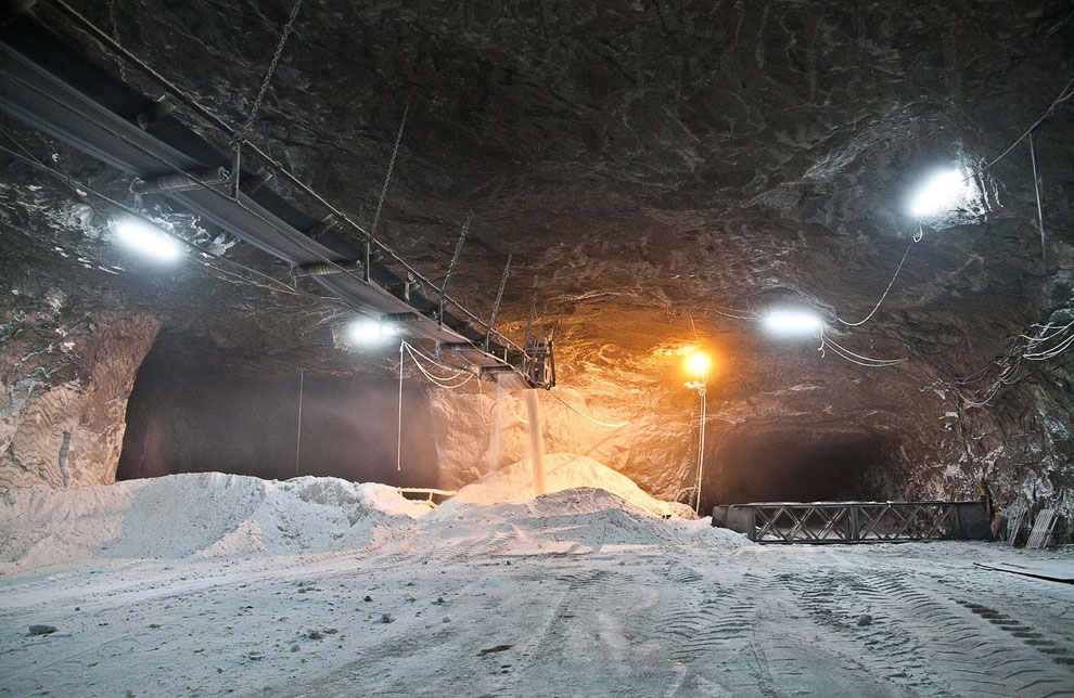 Белое золото Сицилии: соляная шахта Путешествия,фото