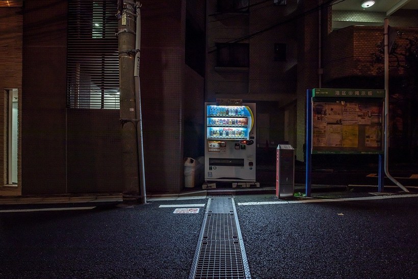 Фотограф запечатлел удивительно тихий ночной Токио Азия,Путешествия,фото