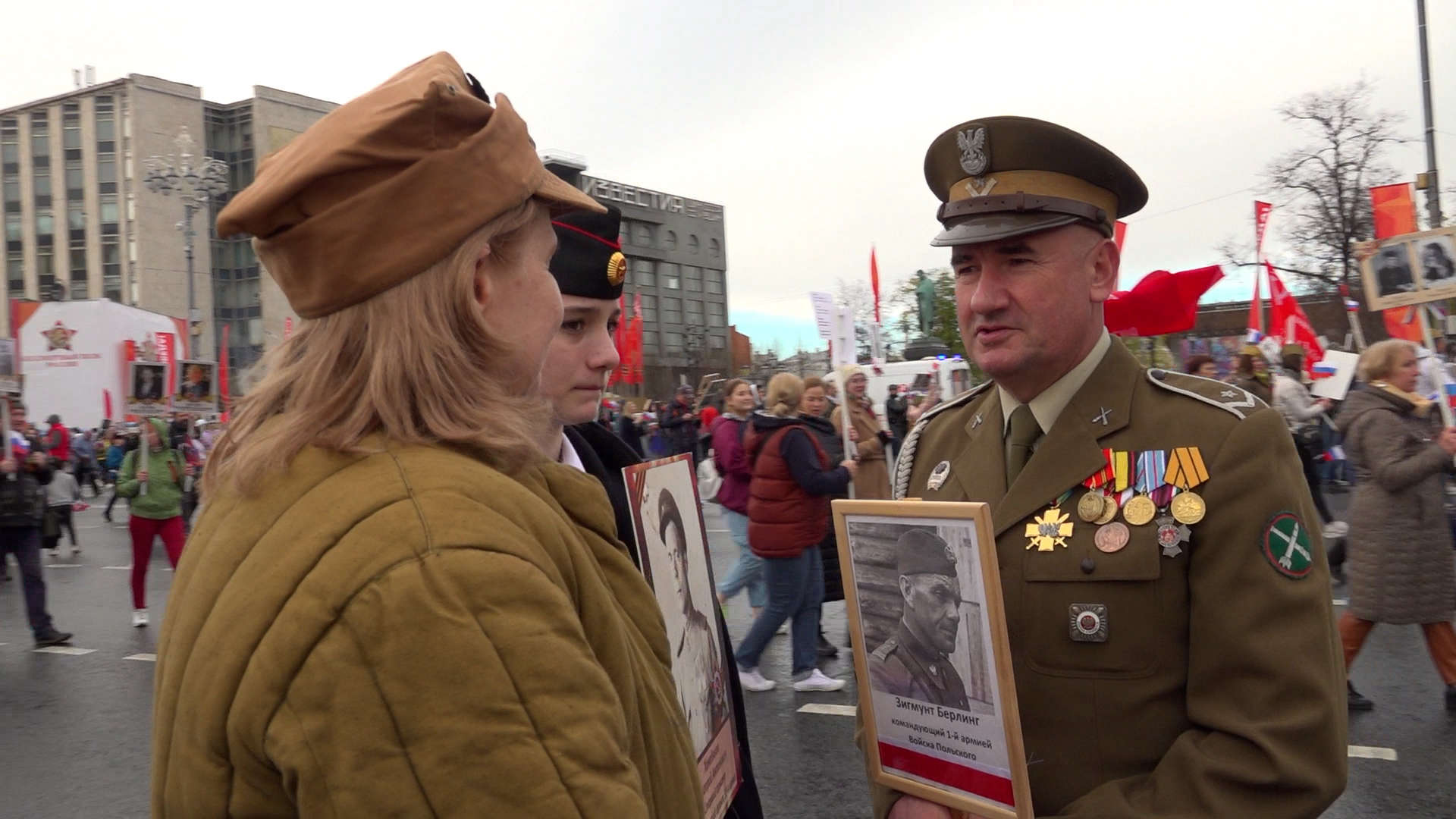 Ежи Тыц: «Поляки помнят о подвиге советских воинов-освободителей» Видео,ФАН-ТВ