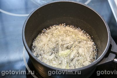 Фотографии рецепта Хрустящий жареный лук с карри, 03 Хрустящий жареный лук с карри, Шаг 03
