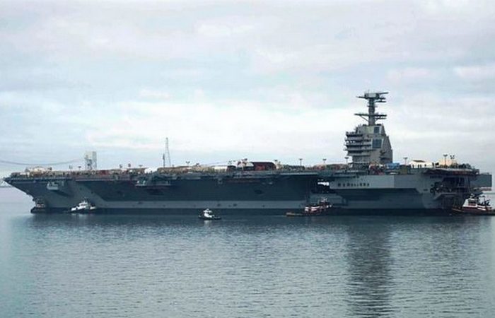 Атомный авианосец «Gerald R. Ford». Атомный авианосец «Gerald R. Ford».