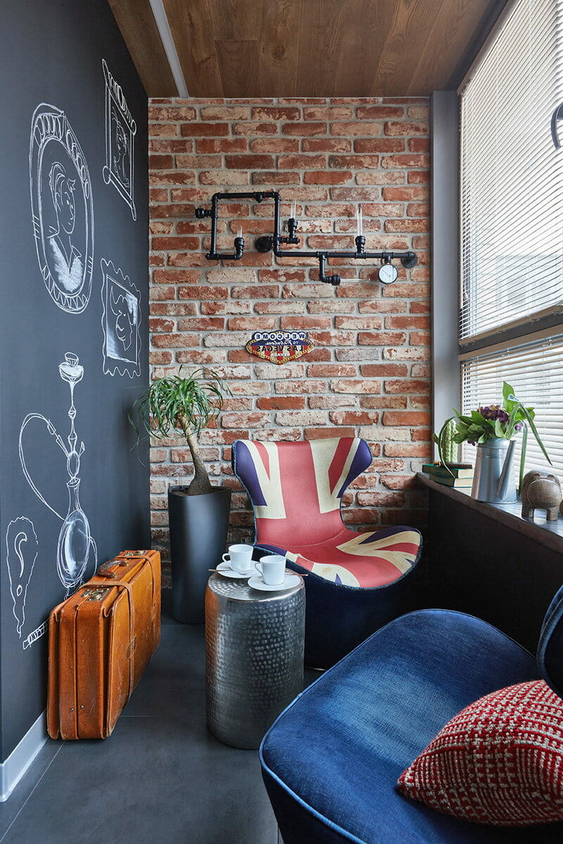 Обустройство балкона в квартире: сушим белье и отдыхаем от городской суеты. идеи для дома,интерьер и дизайн