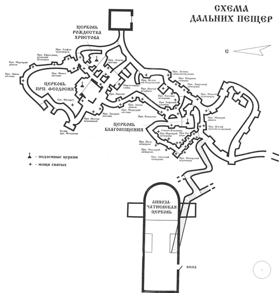 Карта лавра киево печерская лавра