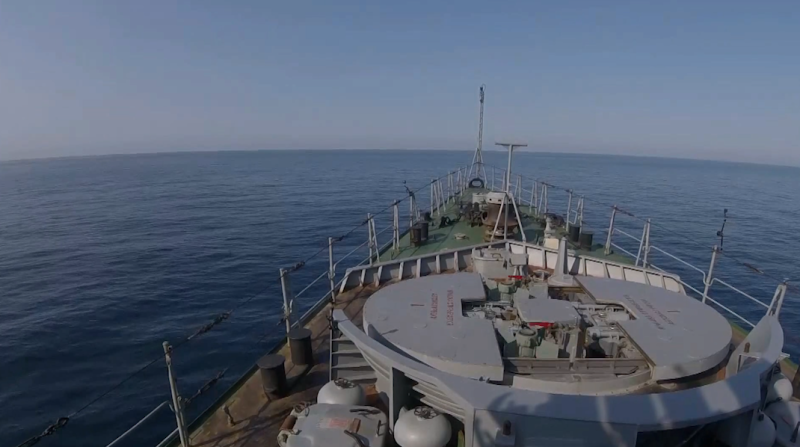 Корабли Черноморского флота отстрелялись по воздушным целям