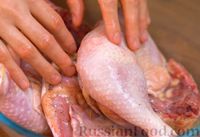 Фото приготовления рецепта: Запечённые куриные окорочка в карамели - шаг №6