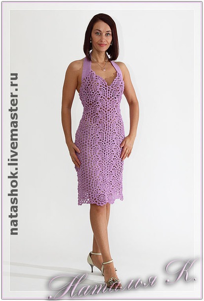 Вязаное платье Вязаное платье