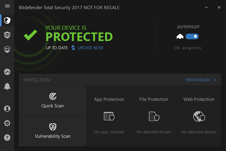Bitdefender Total Security на 3 месяца бесплатно (для 5 устройств)