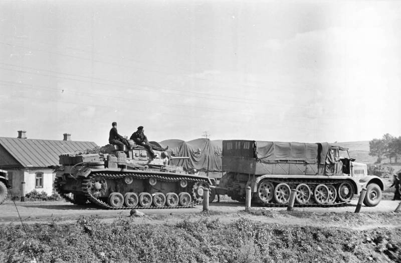 Ленинградские испытания немецкого тягача Famo. За пять месяцев до войны оружие