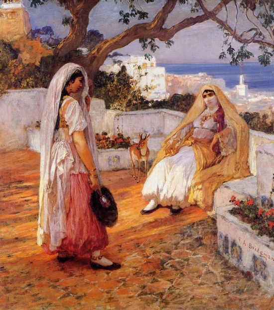 картина художника Фредерика Артура Бриджмена (Frederick Arthur Bridgman) – 50 художник Фредерик Артур Бриджмен (Frederick Arthur Bridgman) картины – 50