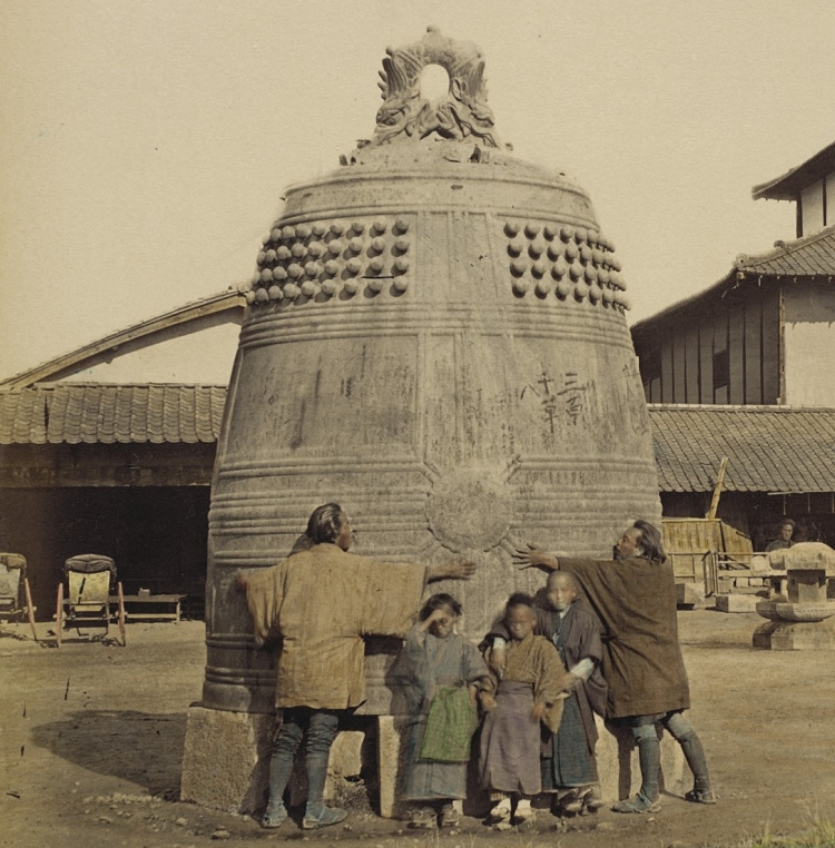 Цветные фотографии Японии 1865 года