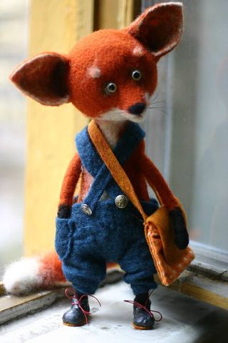 Если у Вас плохое настроение, посмотрите на эти игрушки ручной работы из шерсти и улыбнитесь. Такая милота! handmake,куклы и игрушки,поделки своими руками