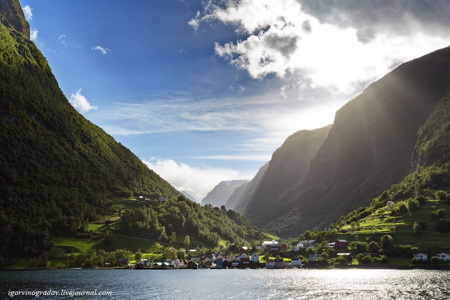 Прелесть норвежских фьордов природа,Путешествия,фото