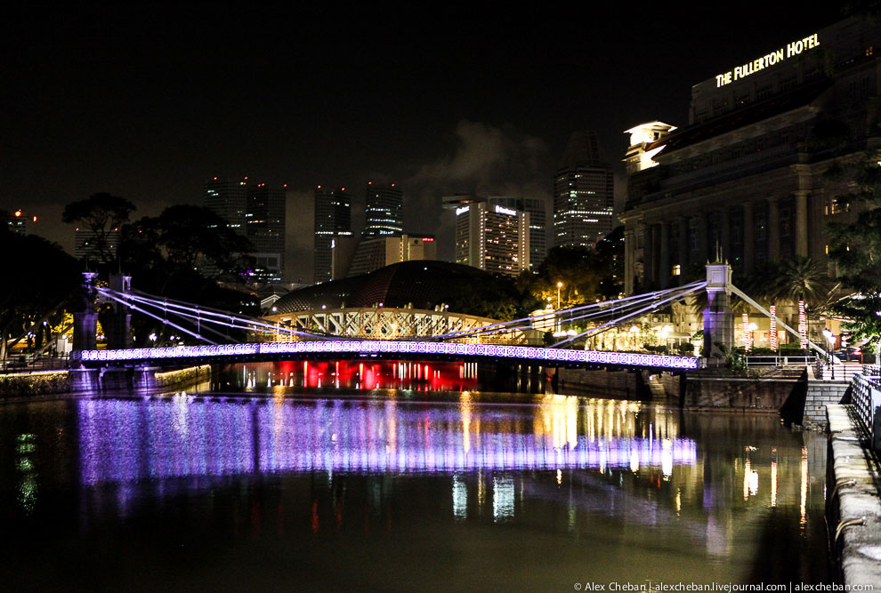 Еще несколько видов ночного Сингапура