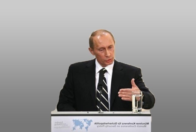 Путин в мюнхене 2007