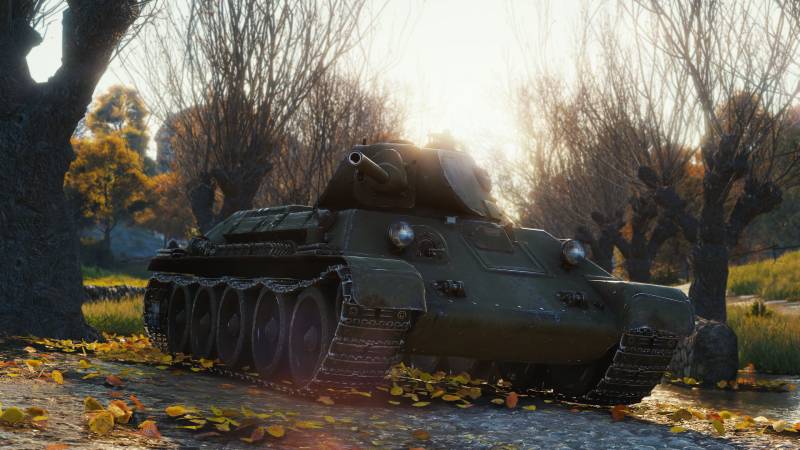 Как воссоздали в игре танк Т-34 с Л-11
