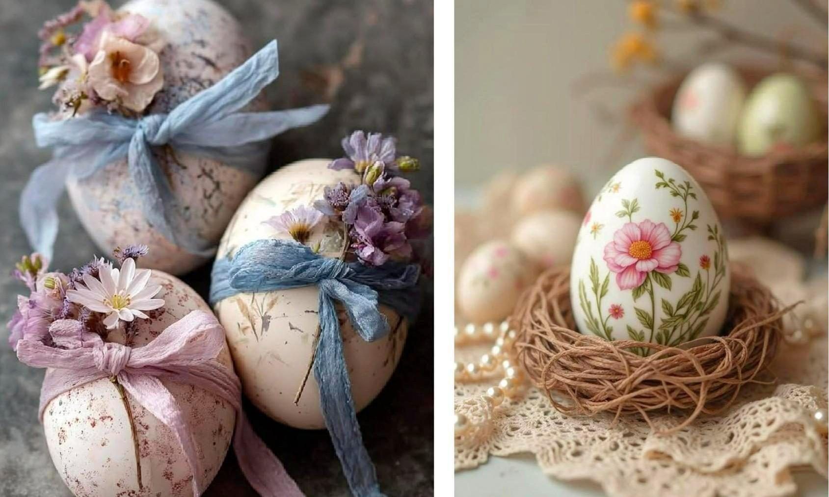 Как покрасить яйца на Пасху: 100 креативных идей