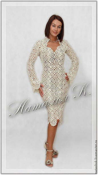 Вязаное платье Вязаное платье