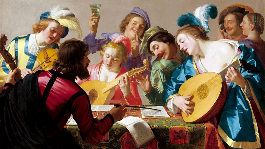 «Концерт» Геррита ван Хонтхорста