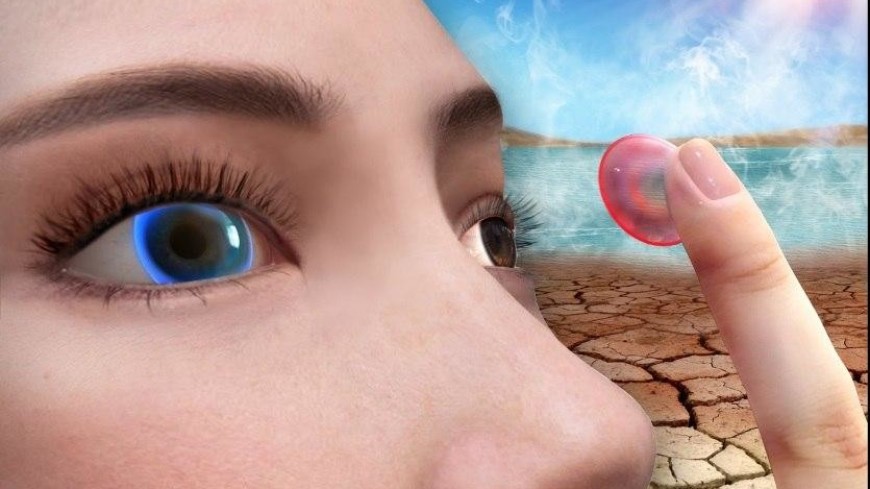 «Умная» контактная линза поменяет цвет при заболевании глаз