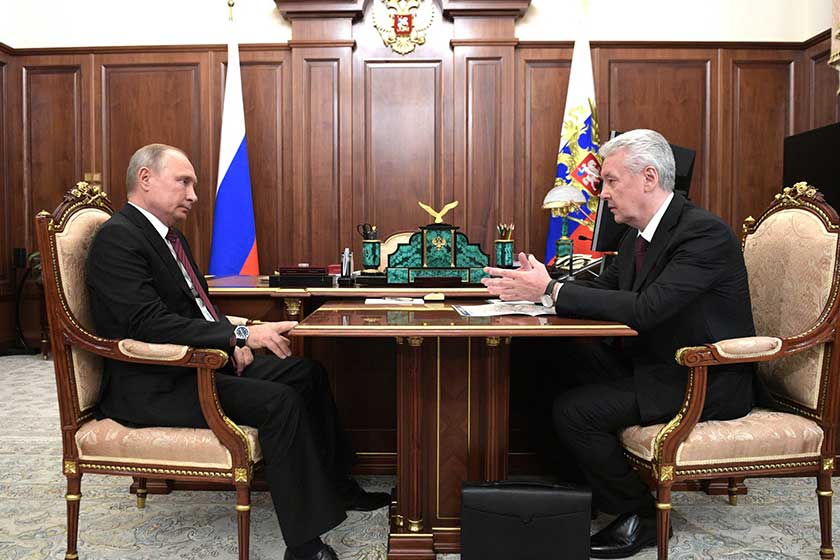 Путин встретится с Собяниным