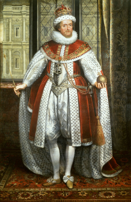 Яков VI король Шотландии, а также король Англии и Ирландии Яков I. \ Фото: uk.wikipedia.org.