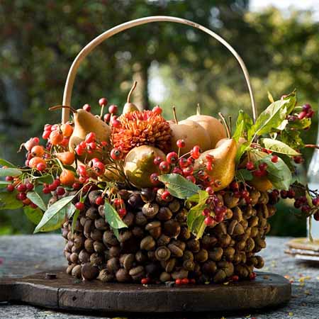 Осенние поделки для сада декор,для дома и дачи