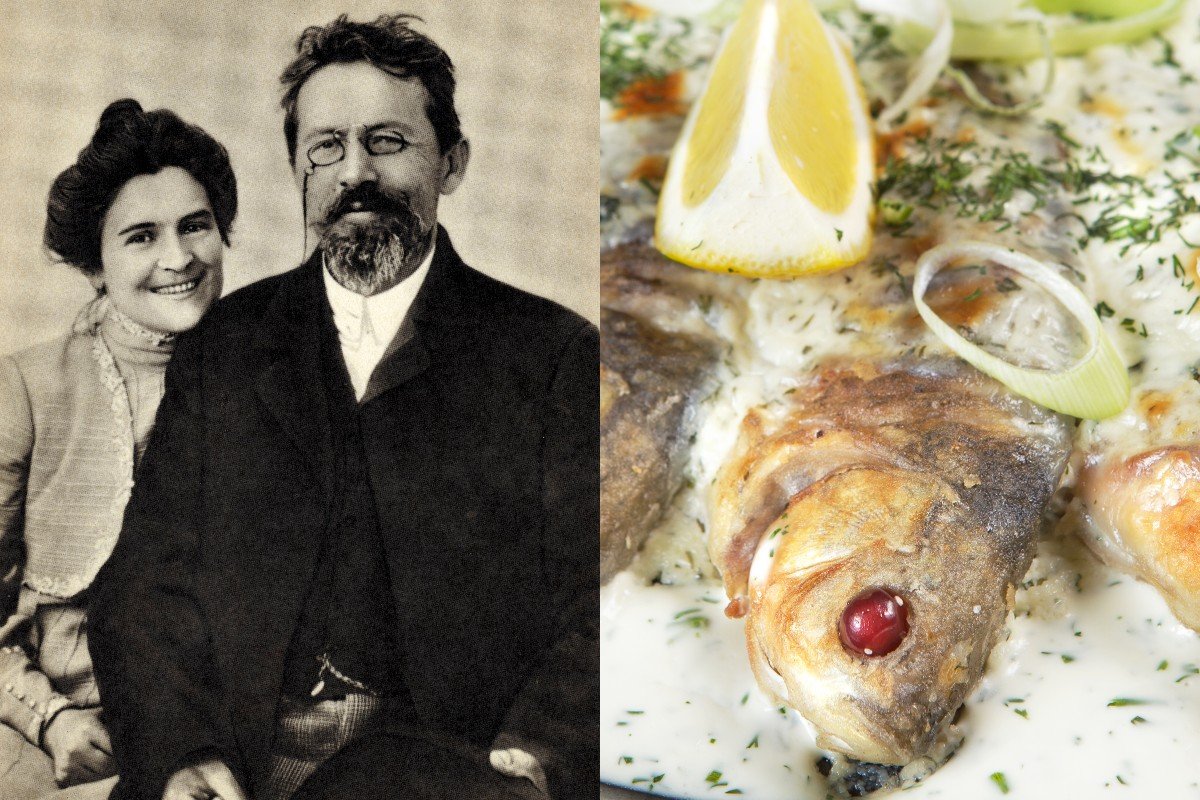Караси в сметане: Чехов знал толк в еде и умел о ней написать литературная кухня,рыбные блюда
