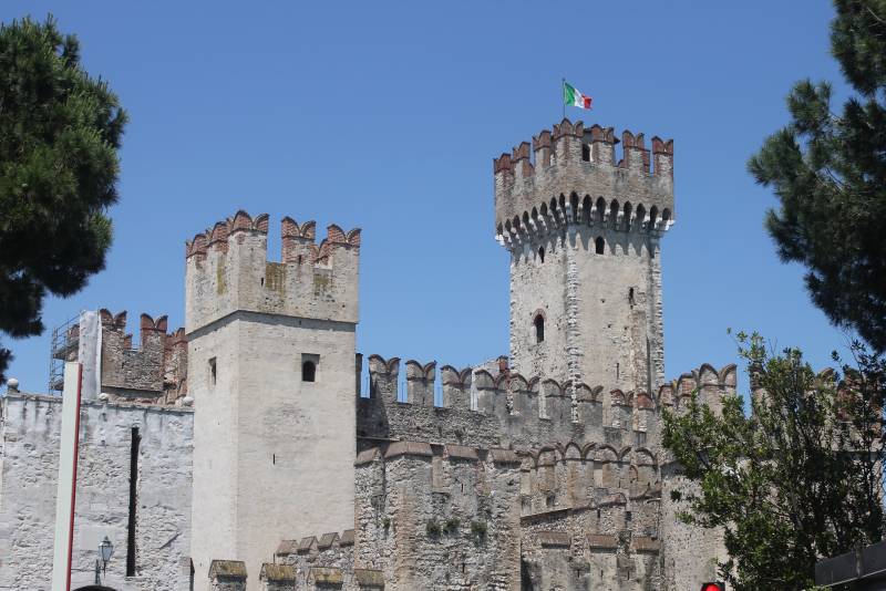 История в камне. Замок Скалигеров на озере Гарда