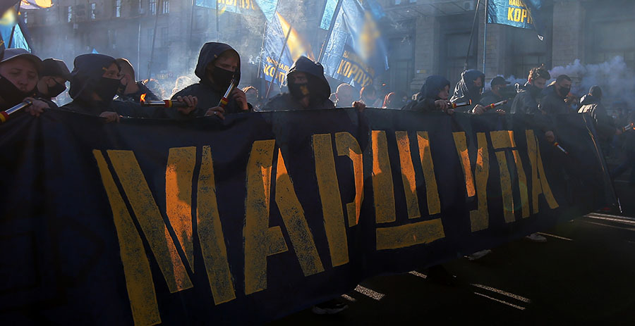 «Идеология ненависти»: как на Украине продолжают прославлять коллаборационистов «Идеология ненависти»: как на Украине продолжают прославлять коллаборационистов украина