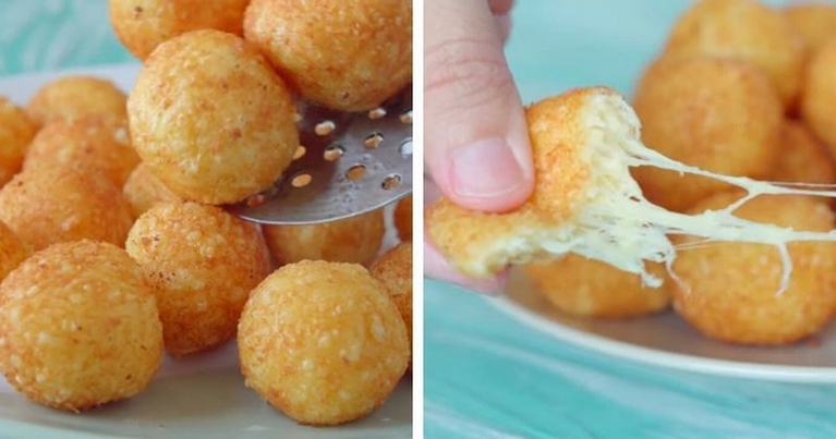 Сырные шарики — неимоверная вкуснятина за 15 минут