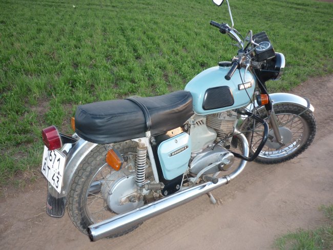 Очень востребованный в советских селах мотоцикл Ява 350 640 Мото