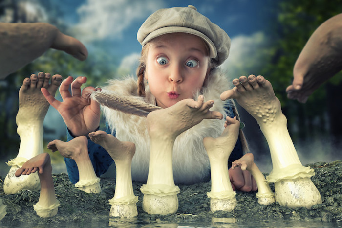 Щекотка. Автор: John Wilhelm.