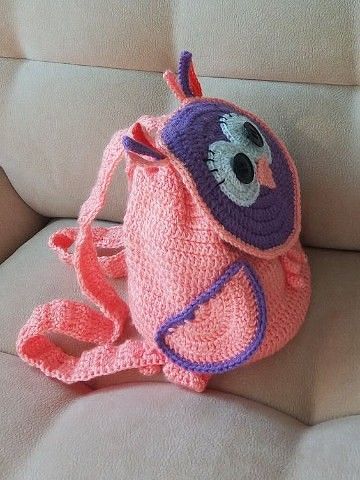 Вязаные рюкзачки ручной работы. Вот уж прикольно придумали рукодельницы! Вязаные рюкзачки ручной работы. Вот уж прикольно придумали рукодельницы! handmake,вязание,поделки своими руками