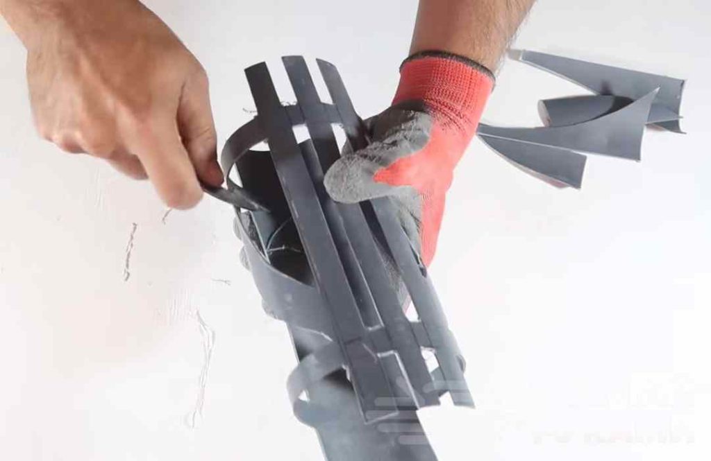 Классный ночник своими руками из отрезка пластиковой трубы Классный ночник своими руками из отрезка пластиковой трубы сделай сам