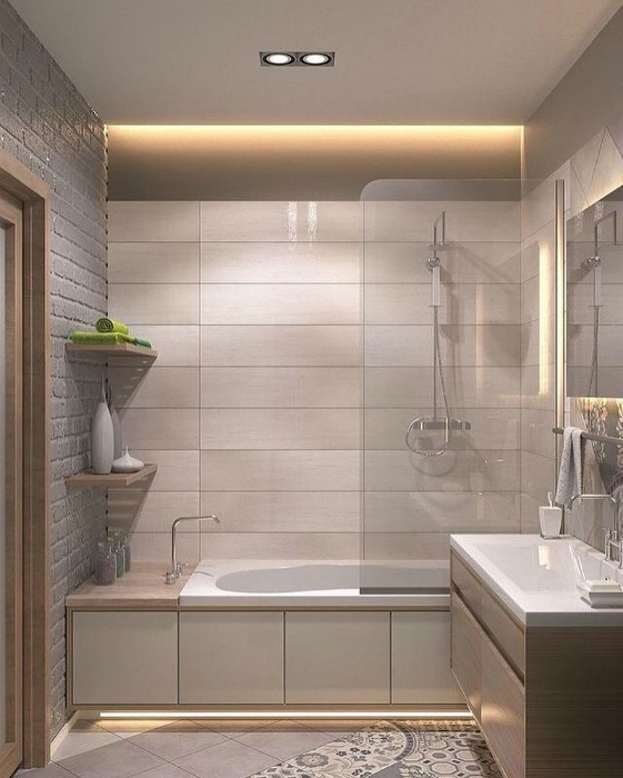 Полезности для обустройства маленькой ванны в «хрущевке» идеи для дома,интерьер и дизайн