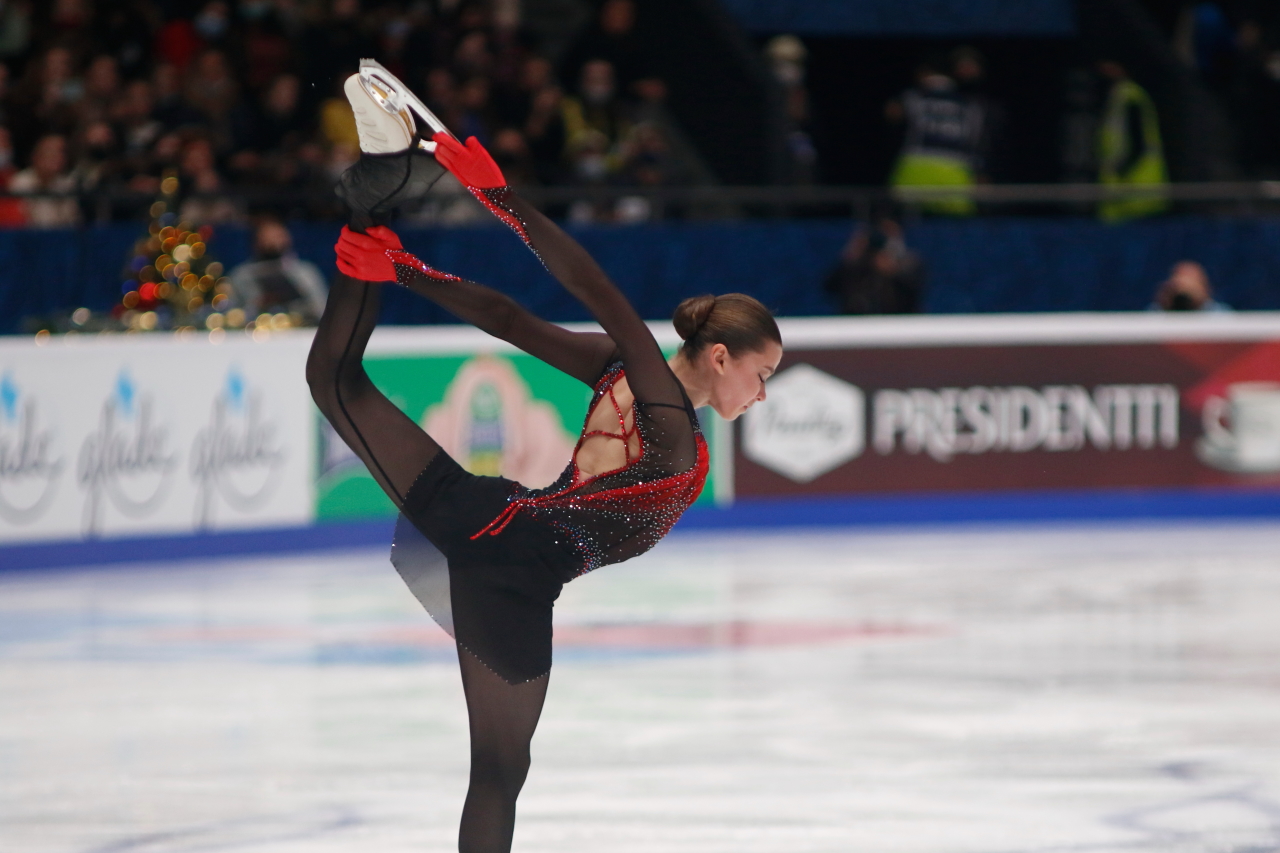 Камила Валиева четверной прыжок