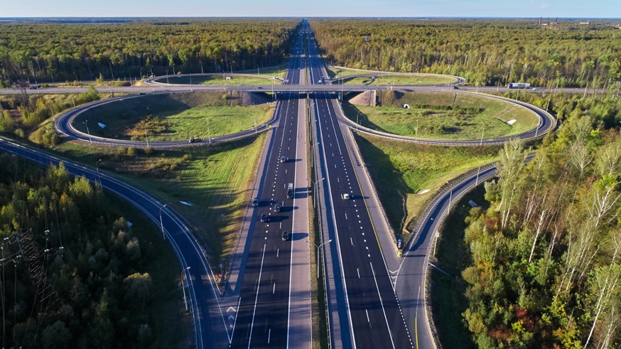 На платной трассе М-4 идёт строительство обхода Краснодара авто,авто и мото,водителю на заметку,гибдд,машины,новости автомира,Россия