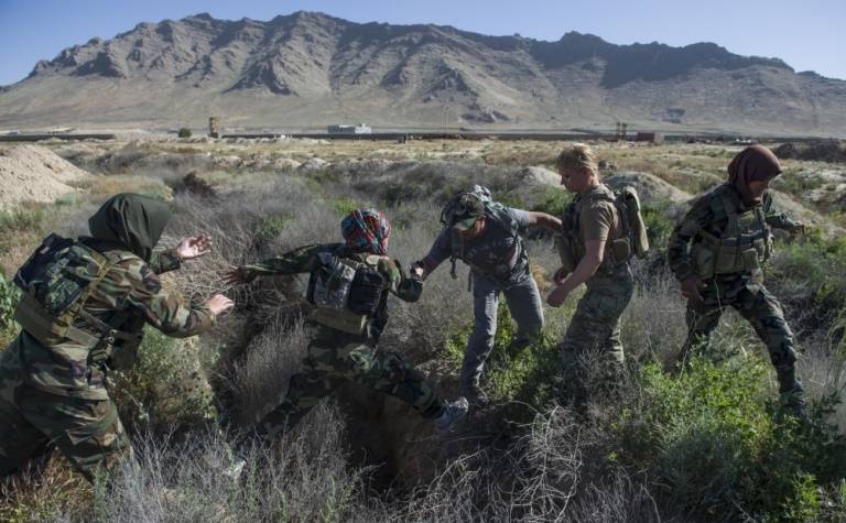 Женский спецназ афганской армии армия