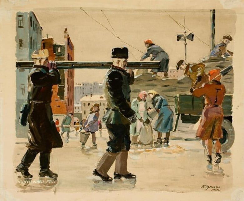 Города и сёла на картинах советских художников Города и сёла на картинах советских художников