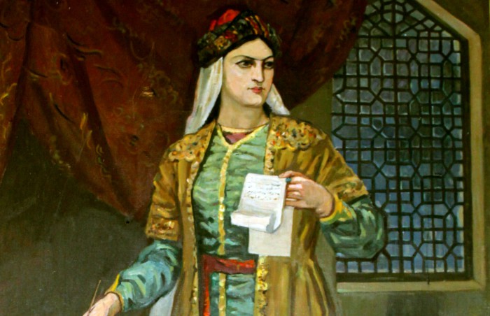 Азербайджанская поэтесса Мехсети Гянджеви