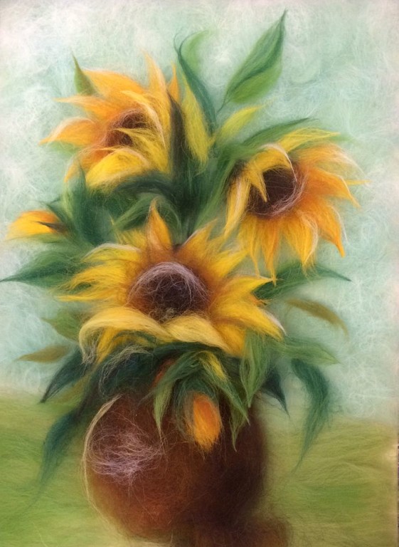 Картины из шерсти Картины из шерсти вдохновение