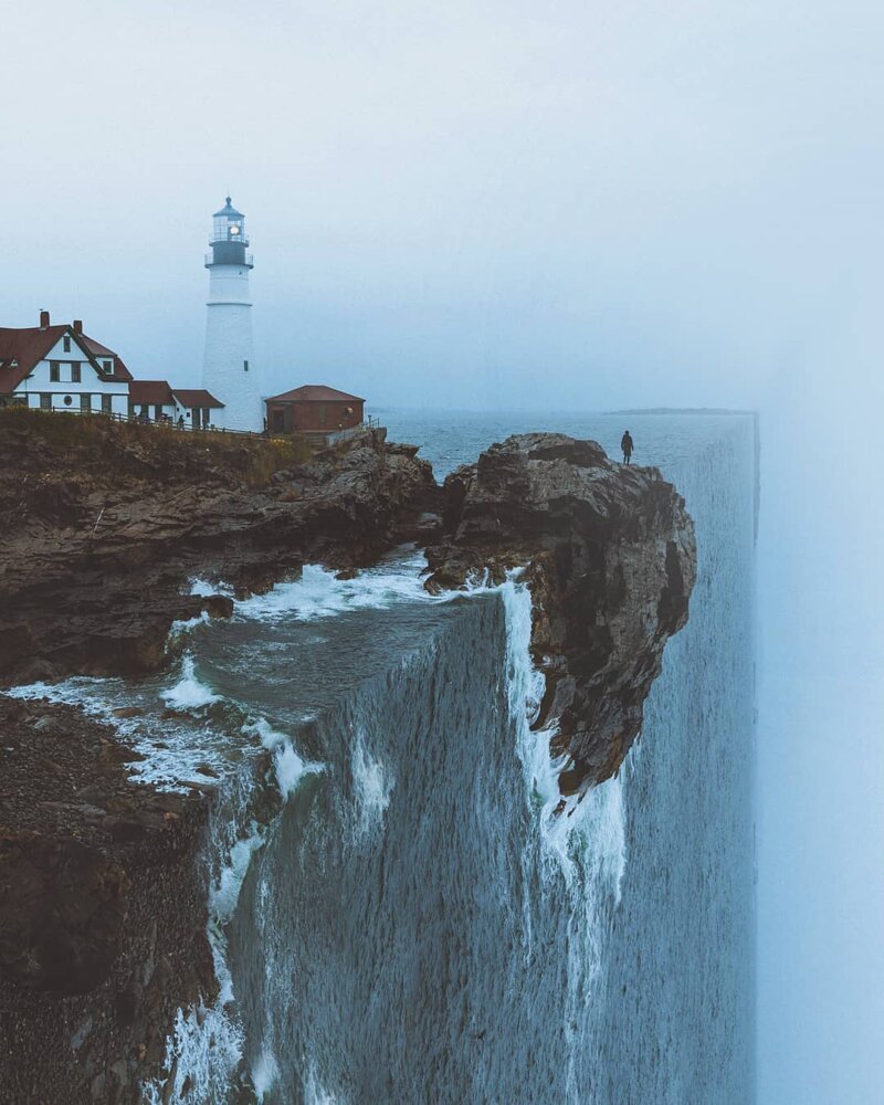 Фотоиллюзии Херри Сусанто современные