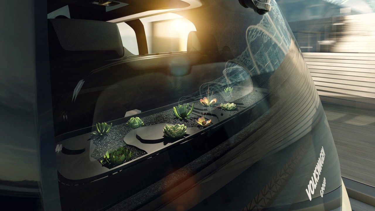 Volkswagen представил электрокар, который нельзя водить sedric